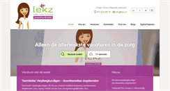 Desktop Screenshot of lekz.nl