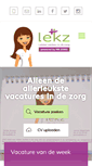 Mobile Screenshot of lekz.nl