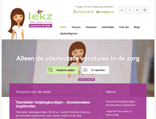 Tablet Screenshot of lekz.nl